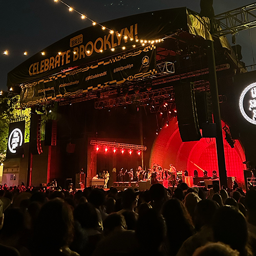 LA LOM and Thee Sacred Souls perform at Celebrate Brooklyn!